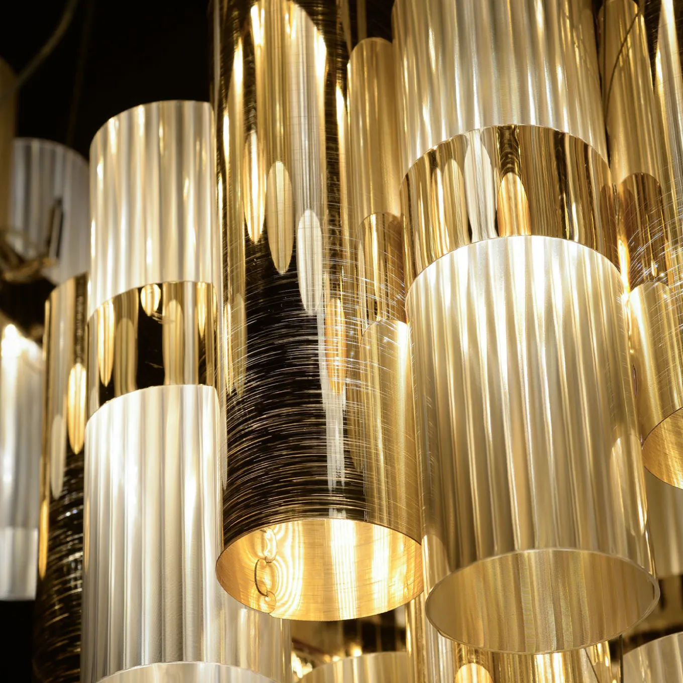 La Lollo XL Gold Suspension by Lorenza Bozzoli