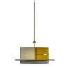 La Paglietta Yellow and Ivory Pendant Light