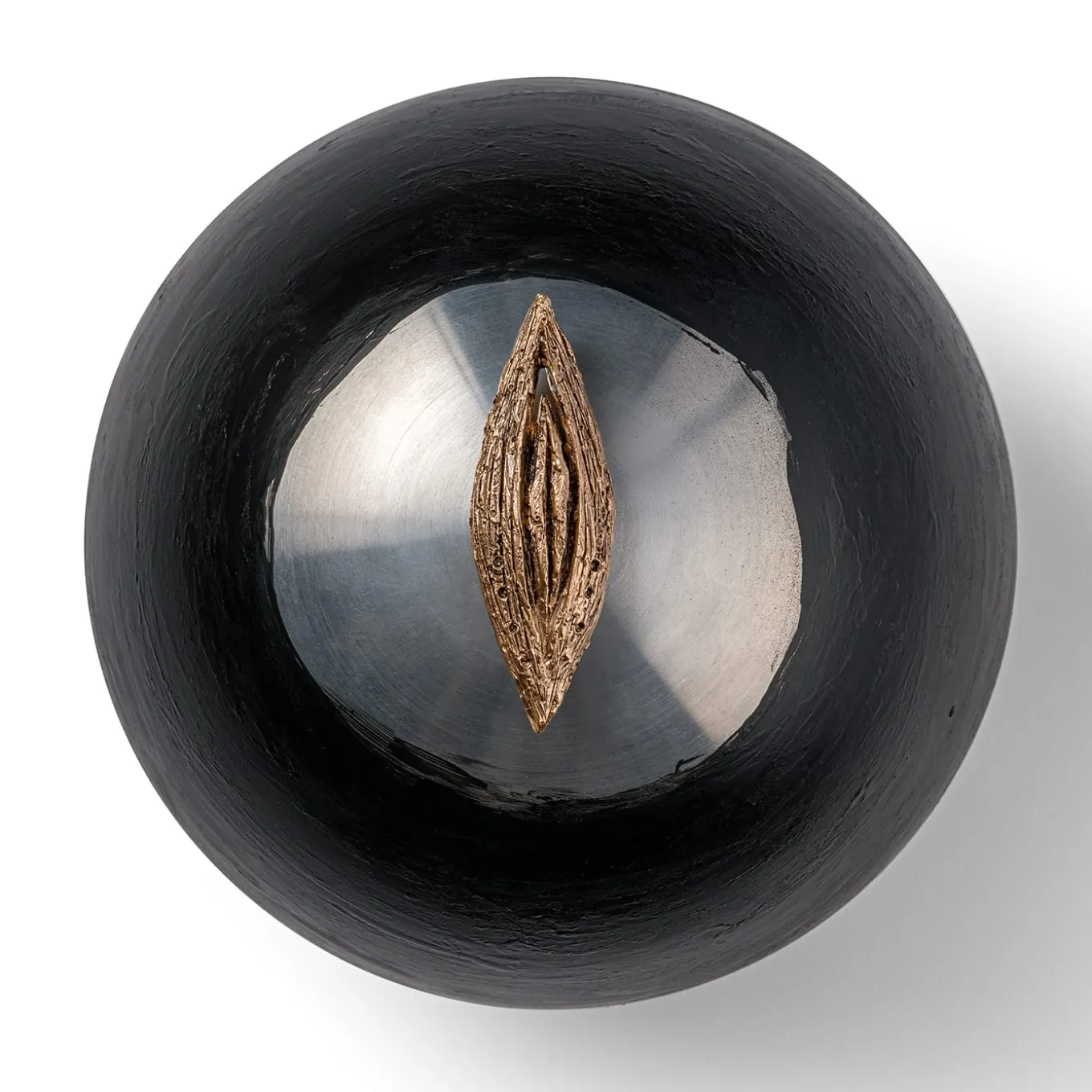 La Papessa Black Aluminum Wall Sculpture