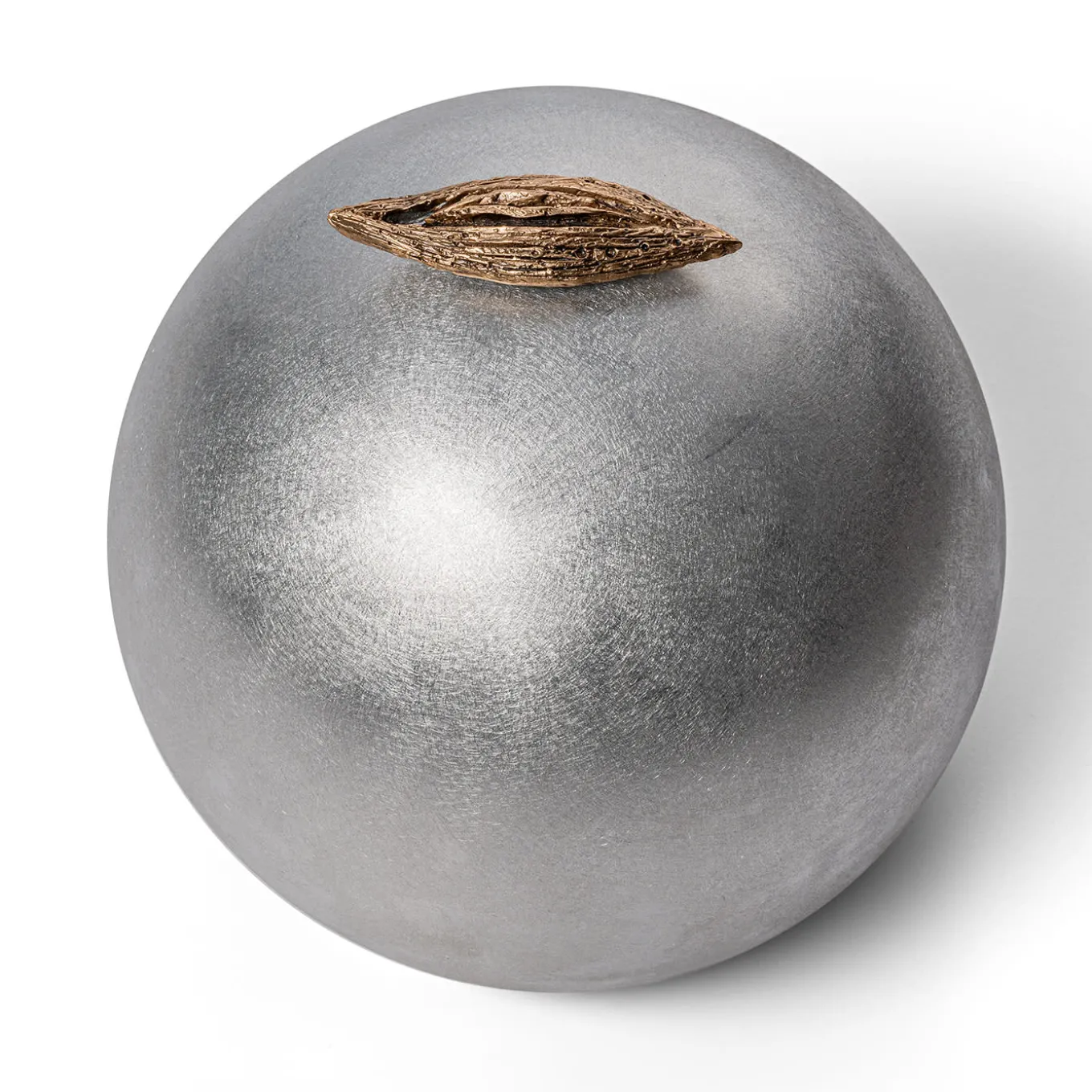 La Papessa Silver Aluminum Wall Sculpture