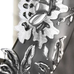 Léa Round Silver Wall Mirror