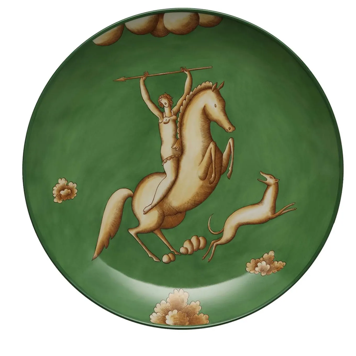 La Venatoria Green Amazon Plate - Limited Edition