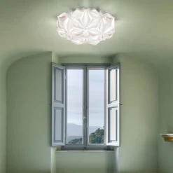 La Vie White Ceiling/Wall Lamp by Adriano Rachele