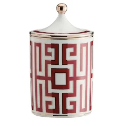 Labirinto Scarlatto Candle with Lid by Gio Ponti