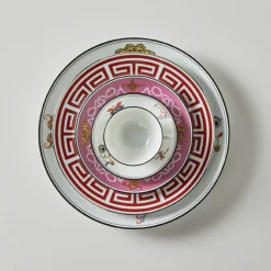 Labirinto Scarlatto Set of 6 Soup Plates