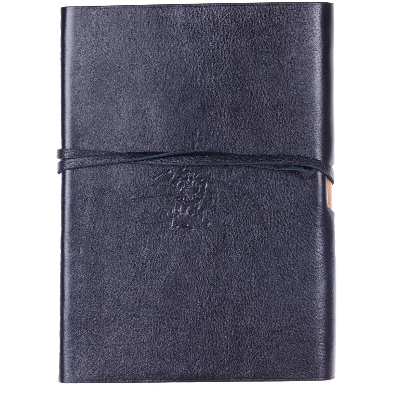 Lace Black Leather Notebook