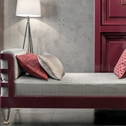 Lacquered Wood Bench