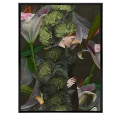 Lady Blossom Collection Flower Renaissance Print