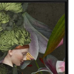 Lady Blossom Collection Flower Renaissance Print