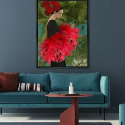 Lady Blossom Collection La Fille Espagnole Print