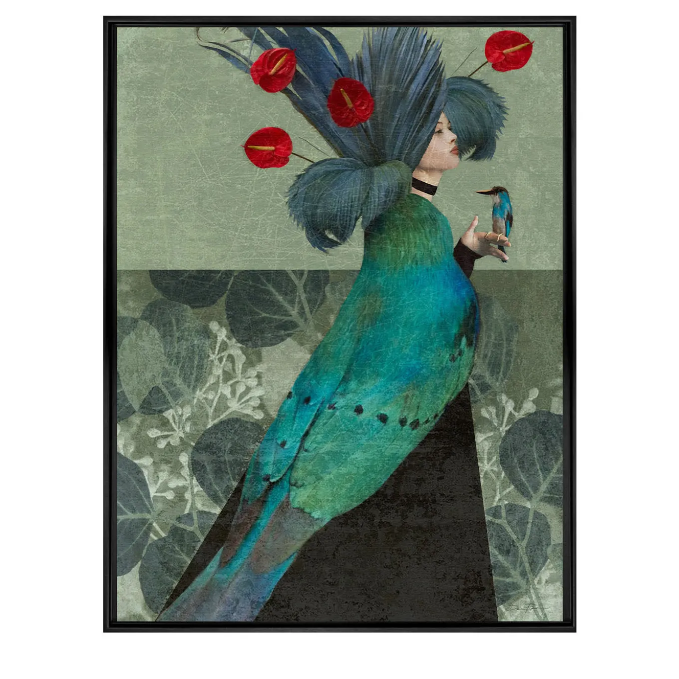 Lady Blossom Collection La Parisenne Print