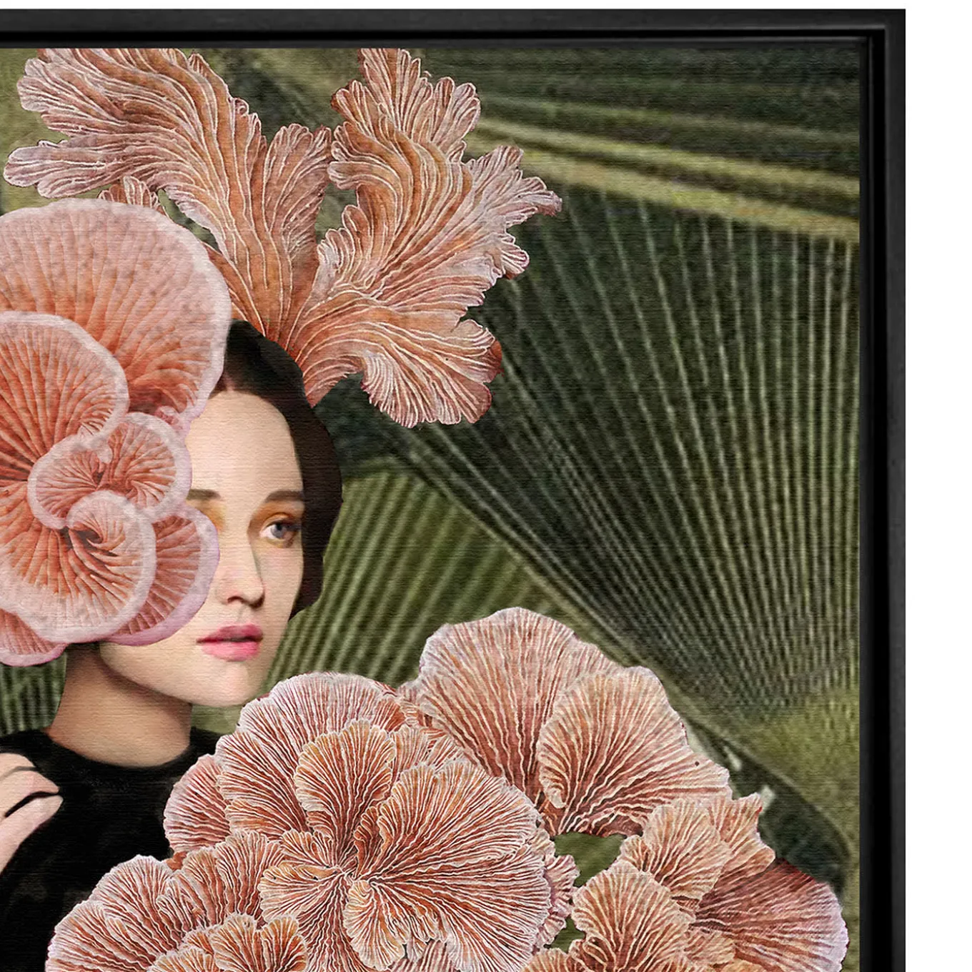 Lady Blossom Collection Mushroom Print