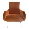 Lady Colors Deep-Orange Armchair