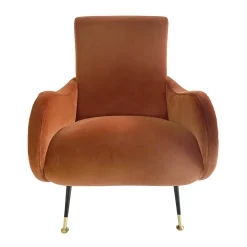 Lady Colors Deep-Orange Armchair