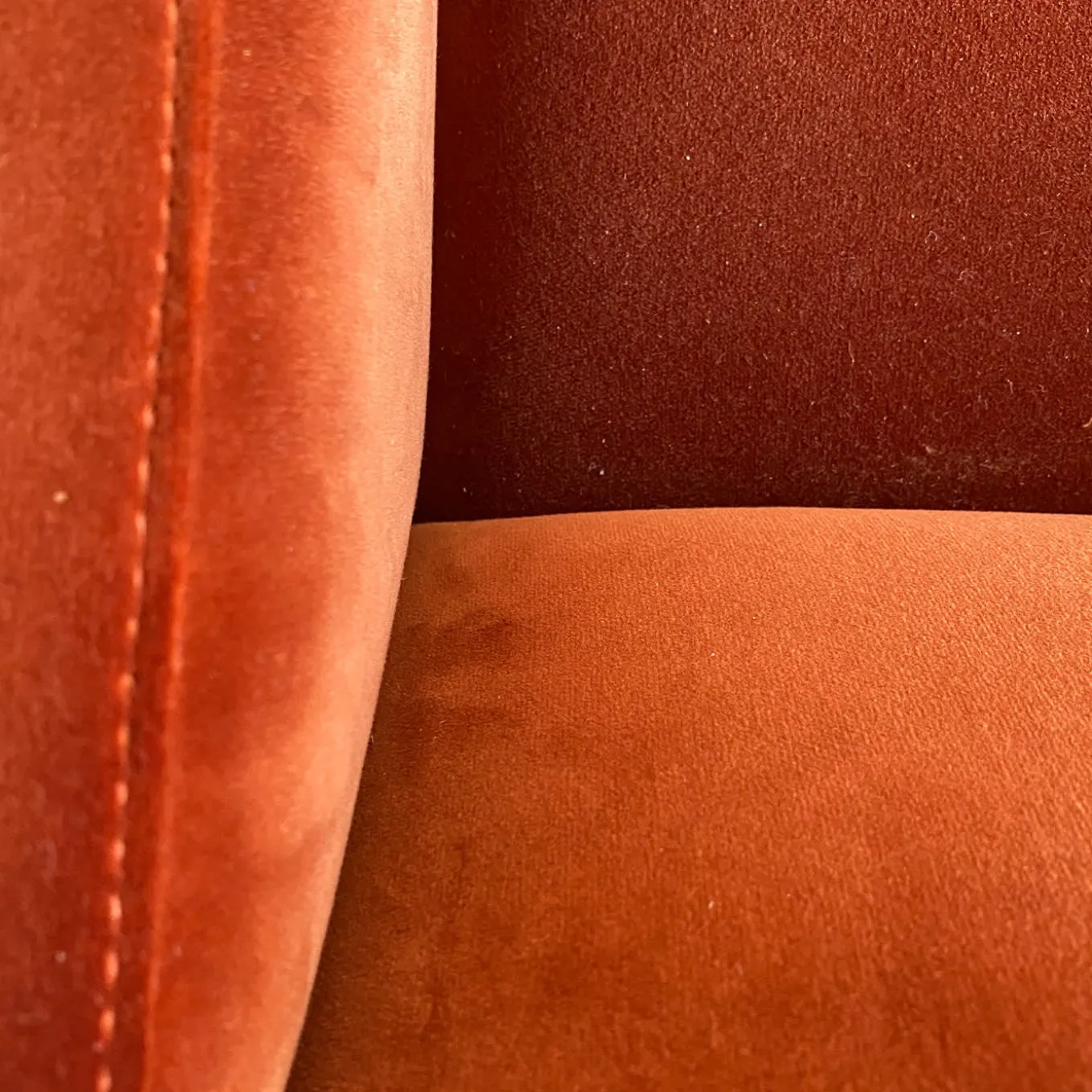 Lady Colors Deep-Orange Armchair