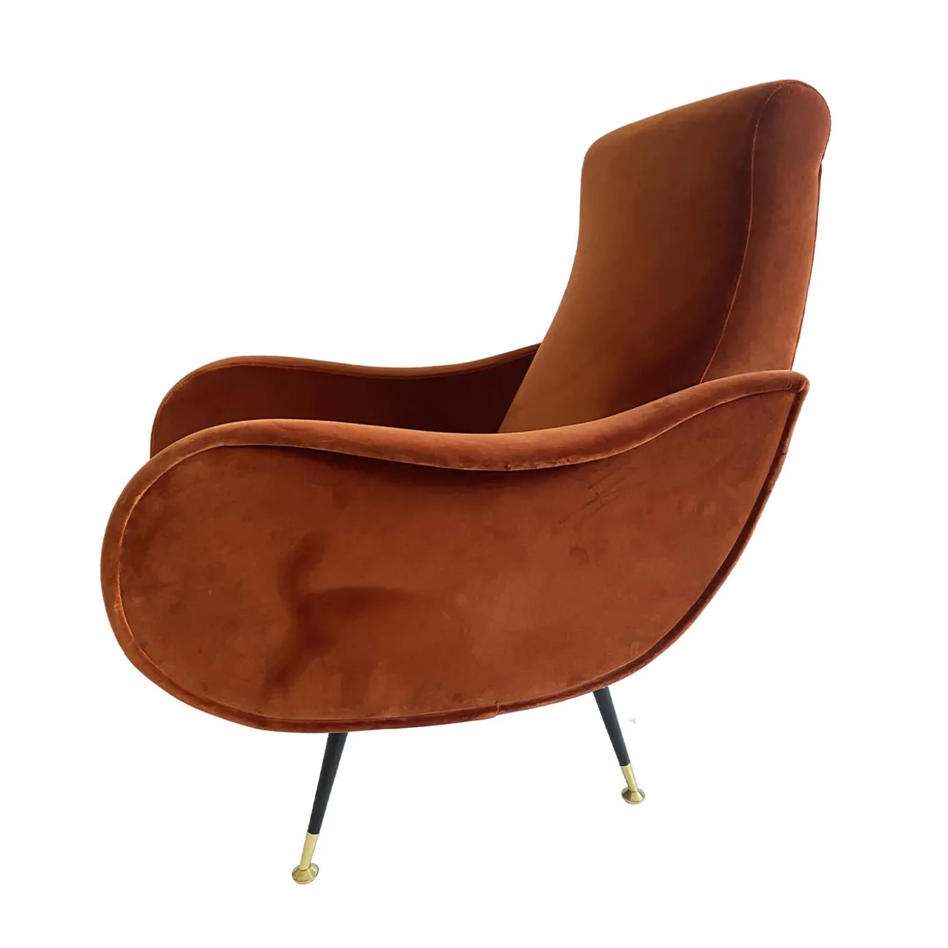 Lady Colors Deep-Orange Armchair