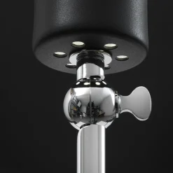 Lady V Low Floor Lamp in Chrome