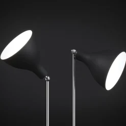 Lady V Low Floor Lamp in Chrome