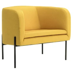 Laetitia Yellow Armchair by Fabio Fantolino