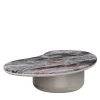 Laghi X Arabescato Orobico marble & tortora matte wood Coffee Table by Artefatto Design Studio