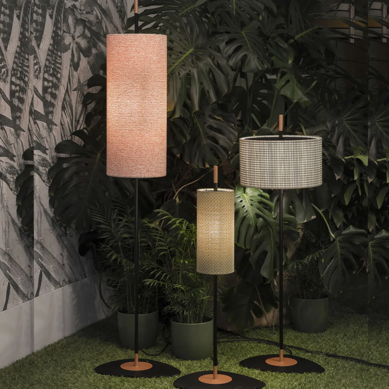 Lagoon Bayamo Mimosa Small Outdoor Floor Lamp by Servomuto