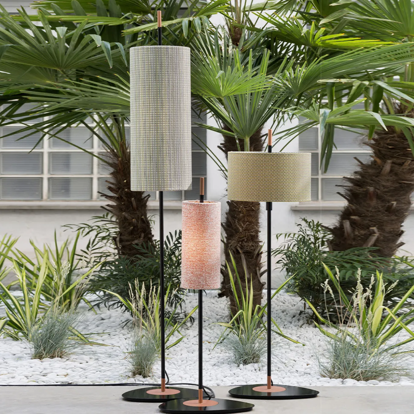 Lagoon Noumea Goyave Small Outdoor Floor Lamp by Servomuto