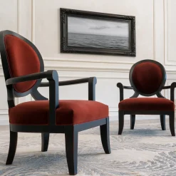 Lagoon red classic armchair