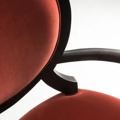 Lagoon red classic armchair