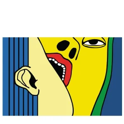 Landscape Polychrome Print on Metal