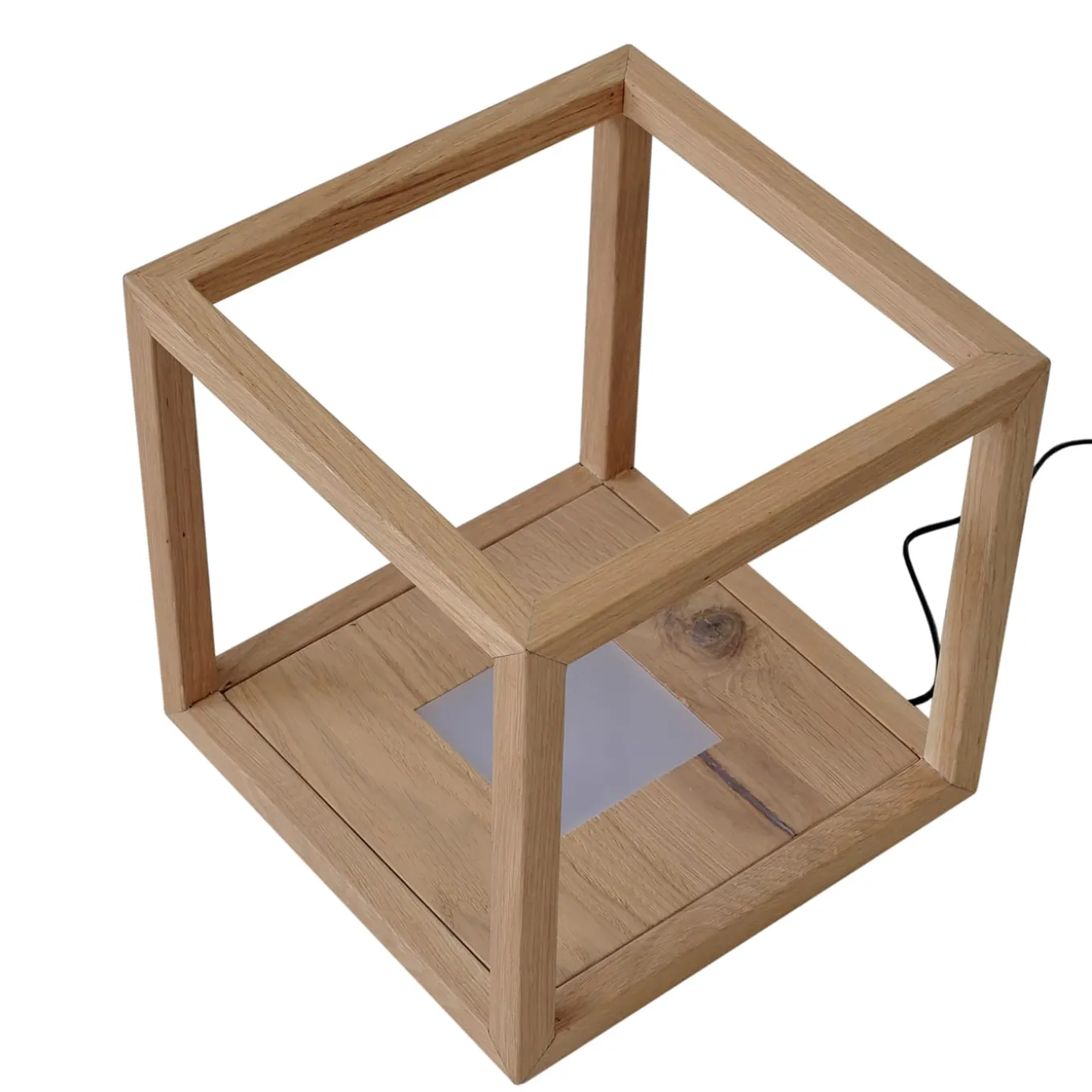 Lantern Cube Table Lamp