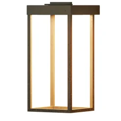 Lanterne Slim Outdoor Brass Wall Lamp