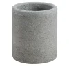 Lapis gray Peperino stone Vase Holder
