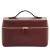 Large Amarena Leather Beauty Case
