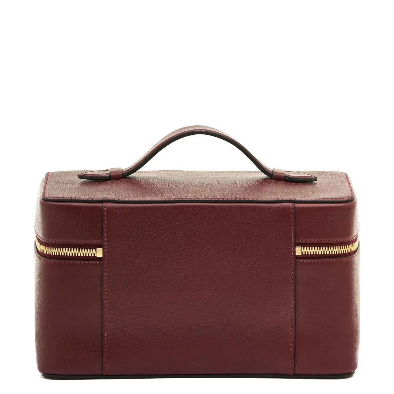 Large Amarena Leather Beauty Case