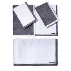 Large Bath Towel Set - Gray