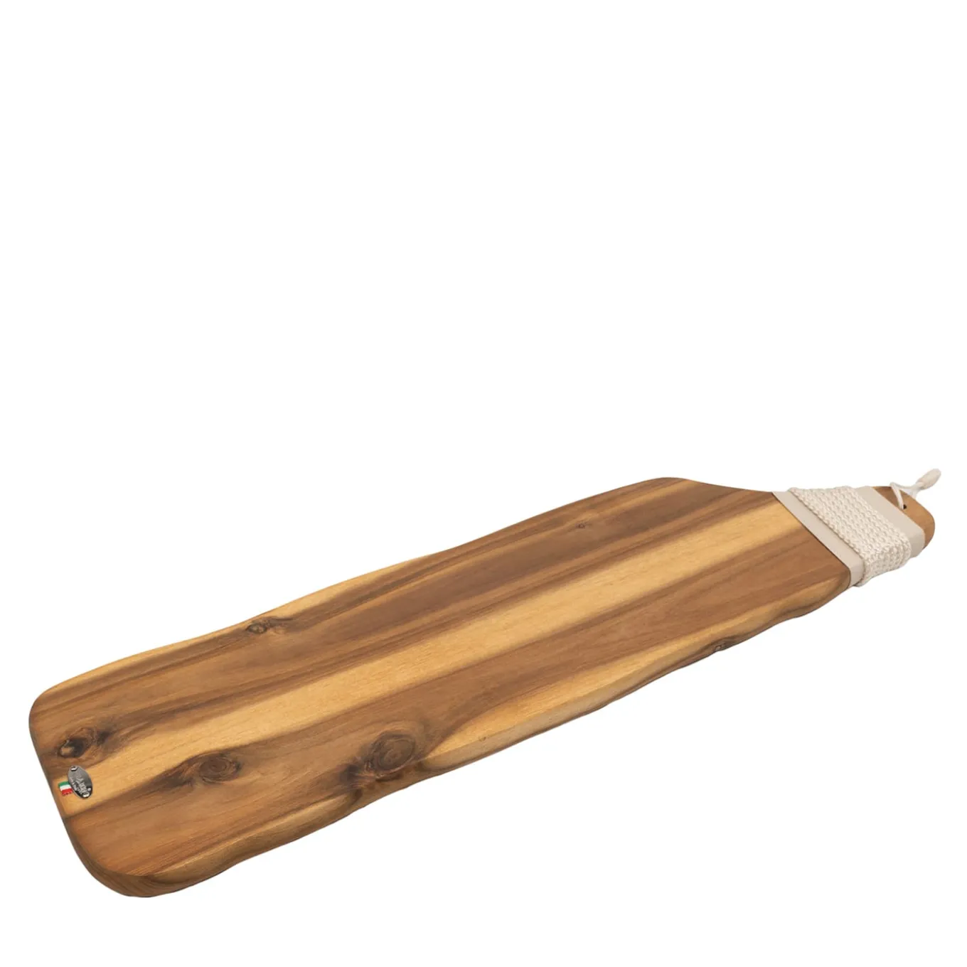 Large Beechwood Cutting Board With Nautical Elements