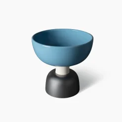 Large Blue Centerpiece by Ettore Sottsass
