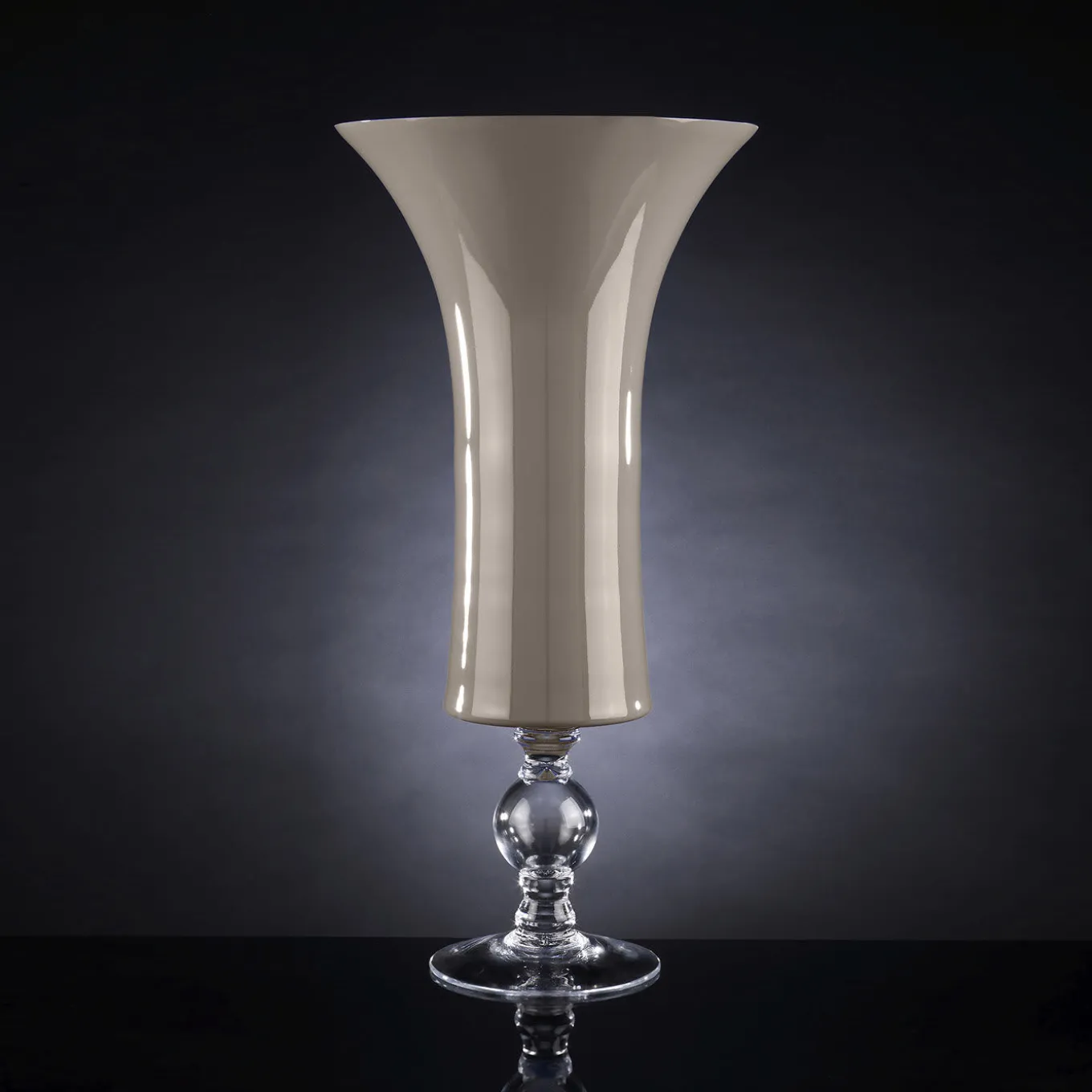 Laura Large Dove Gray Vase