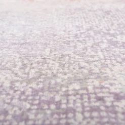 Lavender Haze & Silver Pink Hand-Knotted Rug