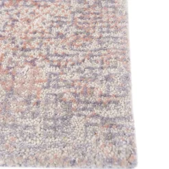 Lavender Haze & Silver Pink Hand-Knotted Rug