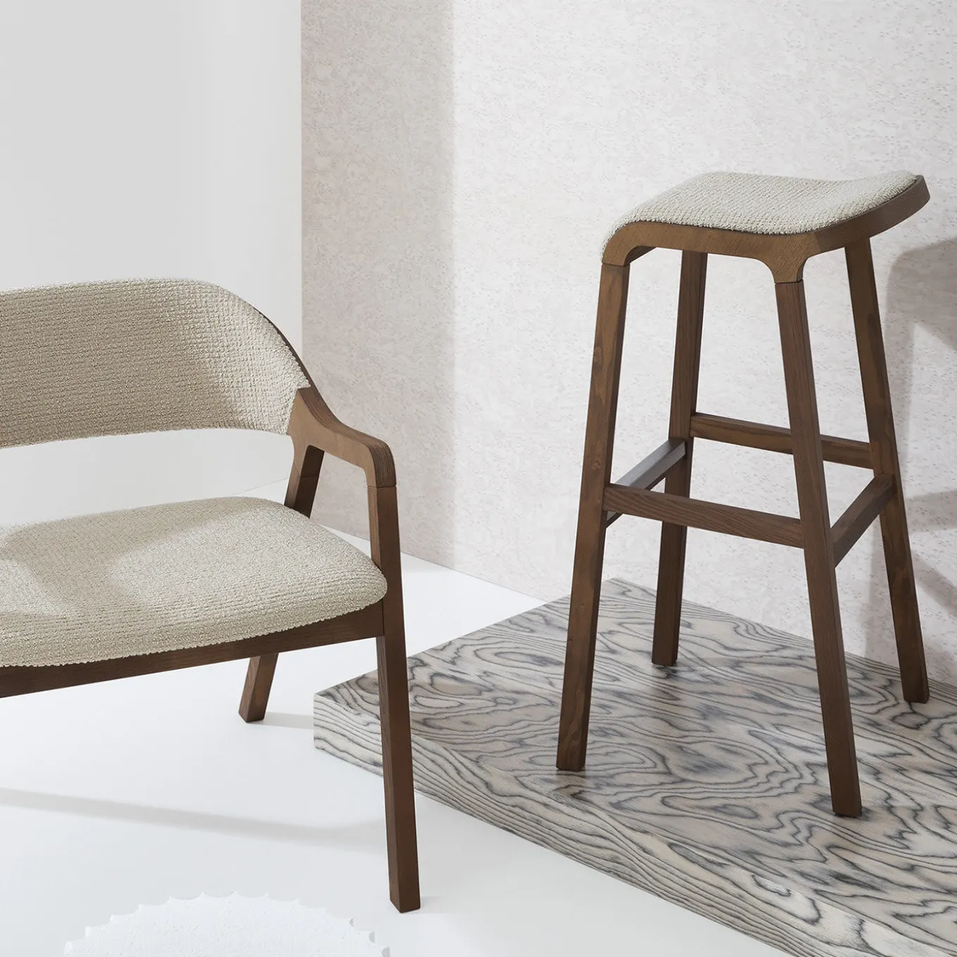 Layer 095 Stool by Michael Geldmacher