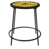 Le Rossette Small Brass Stool