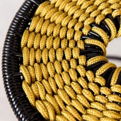 Le Rossette Small Brass Stool