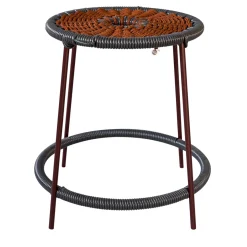 Le Rossette Small Rust Stool