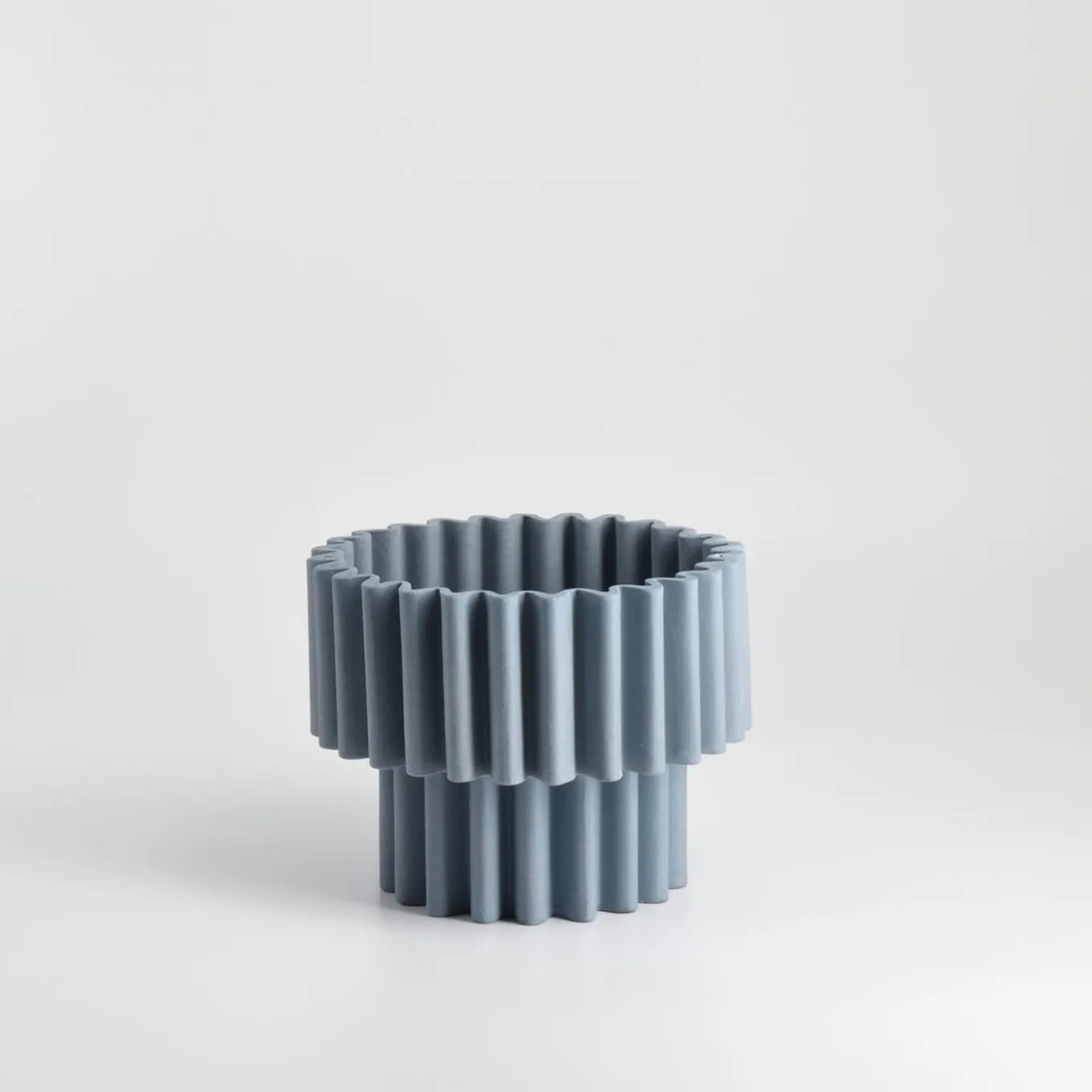 Le Torri Albero Small Cerulean-Blue Vase