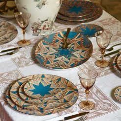 Le Volte Celesti 2 Porcelain Dessert Plates with architectures #4