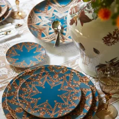 Le Volte Celesti porcelain Dinner Plate with architectures #6