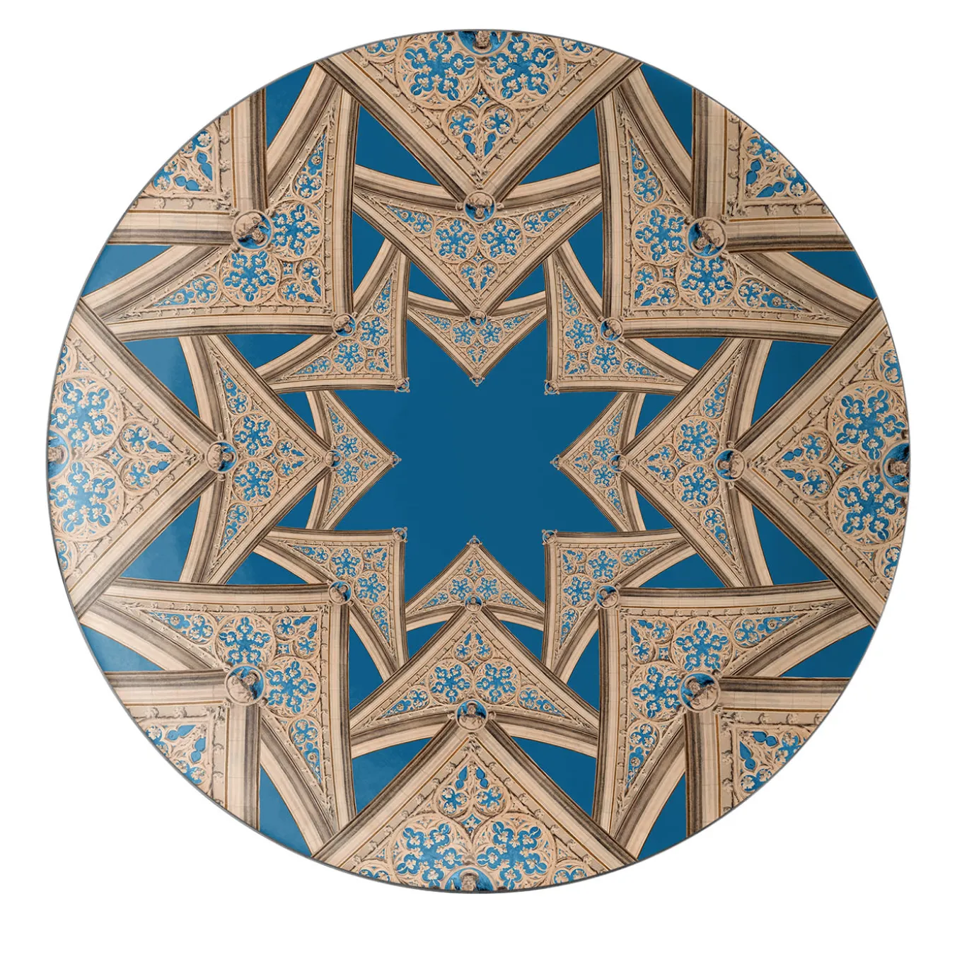 Le Volte Celesti Porcelain Charger Plate with architectures #4