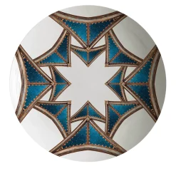 Le Volte Celesti Porcelain Soup Plate with architectures #1