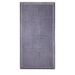 Lead-Grey Beach Towel